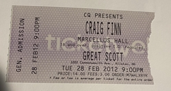 Craig Finn / Marcellus Hall on Feb 28, 2012 [560-small]