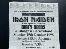 Iron Maiden on Oct 19, 1998 [752-small]
