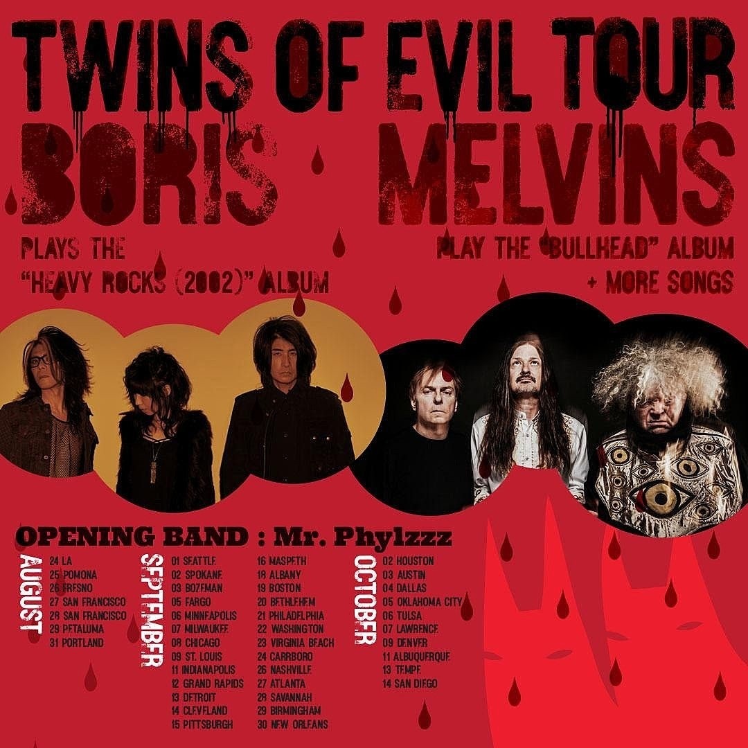 Melvins Concert & Tour History (Updated for 2024) Concert Archives
