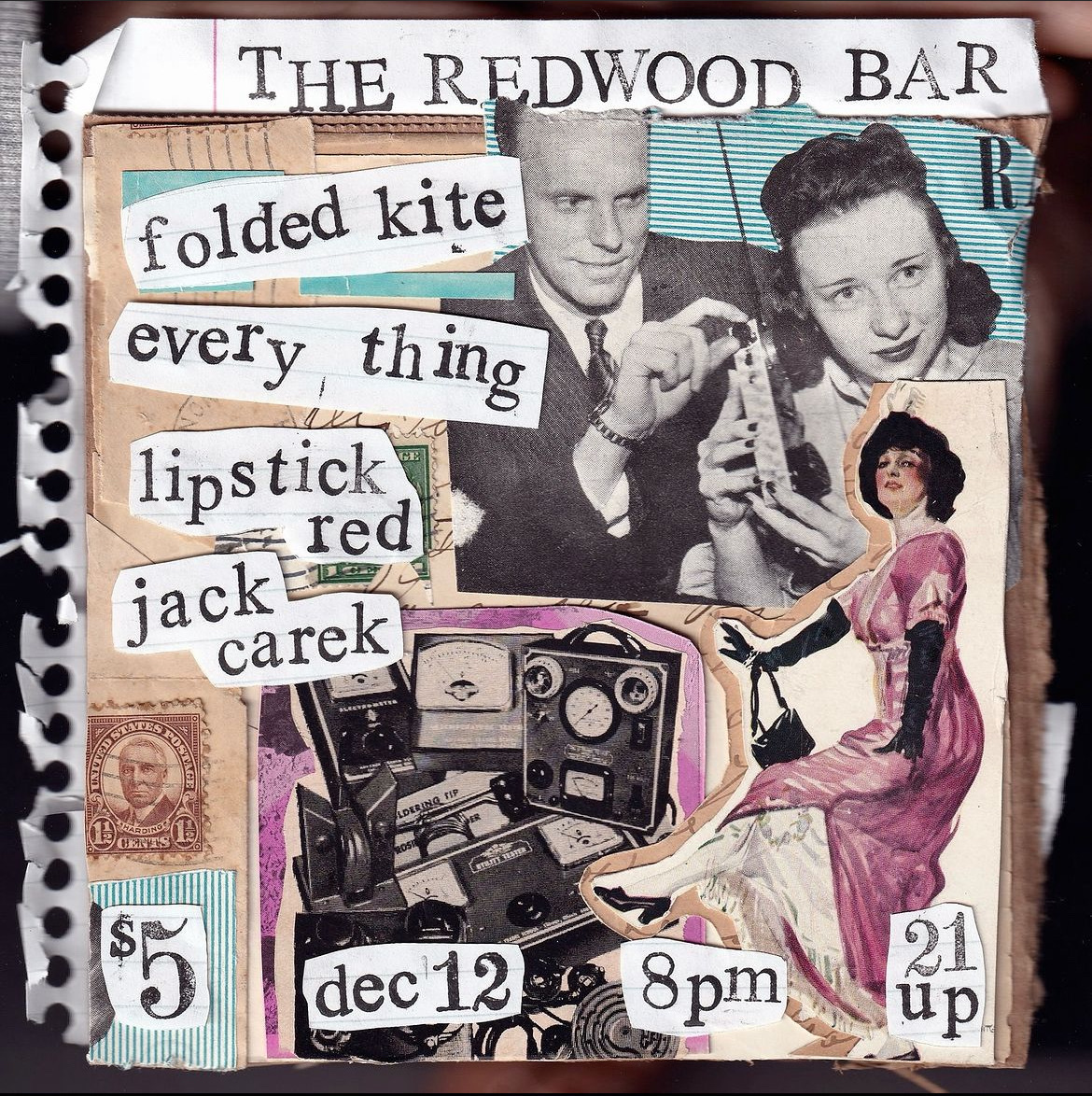 Dec 12, 2023 Folded Kite / Every Thing / Lipstick Red / Jack Carek at