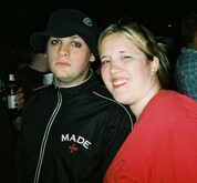 Benji Madden from Good Charlotte, Warped Tour on Aug 15, 2004 [528-small]