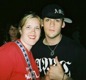 Joel Madden from Good Charlotte, Warped Tour on Aug 15, 2004 [532-small]