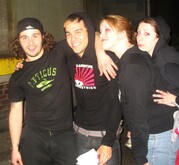 Dirty (FOB tech) & Pete Wentz from Fall Out Boy, Fall Out Boy / The Academy Is... / Gym Class Heroes / Midtown on Apr 5, 2005 [635-small]