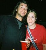 Adam Lazzara from Taking Back Sunday, Warped Tour on Aug 15, 2004 [650-small]