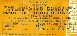 The Suicide Machines / River City Rebels / Made Of Koncentrate on Sep 5, 2004 [063-small]
