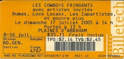 Les Cowboys Fringants / Loco Locass / Dumas / Les Zapartistes on Jul 17, 2005 [067-small]