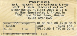 Marcel et Son Orchestre / Les Houlala! on Jul 24, 2005 [069-small]