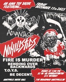 Nihilistics / Fire Is Murder / Bending Over Backwards / T.O.Y.S. / Be Decent on Dec 15, 2023 [404-small]