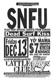 SNFU / Dead Surf Kiss / Yo’ Mama on Dec 13, 1992 [438-small]