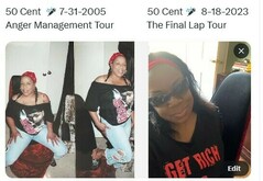 How It Started -------How It's Going, tags: 50 Cent/Busta Rhymes/Jerimaih, Atlanta, Georgia, United States, Mable House Barnes Amphitheatre - 50 Cent / Busta Rhymes / Killer Mike / Jerimaih on Aug 17, 2023 [823-small]