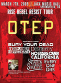 Otep / Bury Your Dead / Through The Eyes of The Dead / Destrophy on Mar 7, 2010 [990-small]