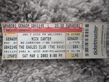 Nick Carter on Mar 1, 2003 [104-small]