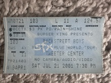 Backstreet Boys on Jul 21, 2001 [116-small]