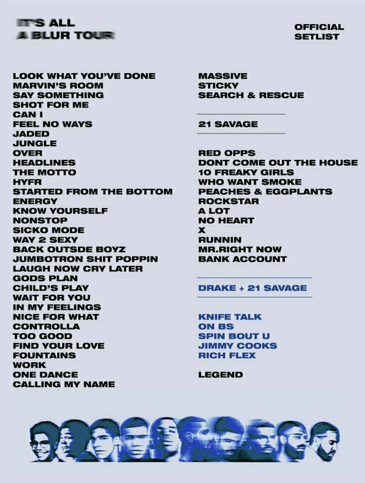 Drake Concert & Tour History (Updated for 2024) Concert Archives