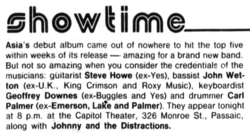 Asia / Johnny and the Distractions on Apr 30, 1982 [402-small]
