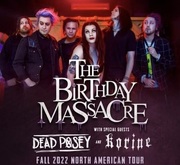 The Birthday Massacre / Dead Posey / Korine on Oct 5, 2022 [404-small]