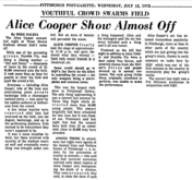 Alice Cooper / Humble Pie / Uriah Heep on Jul 11, 1972 [955-small]