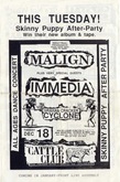 Malign / Immedia / Graham Cracker Cyclone on Dec 18, 1990 [037-small]