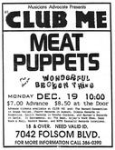 Meat Puppets / Wonderful Broken Thing on Dec 19, 1988 [038-small]