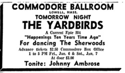 The Yardbirds / The Sherwoods on Jan 7, 1967 [045-small]