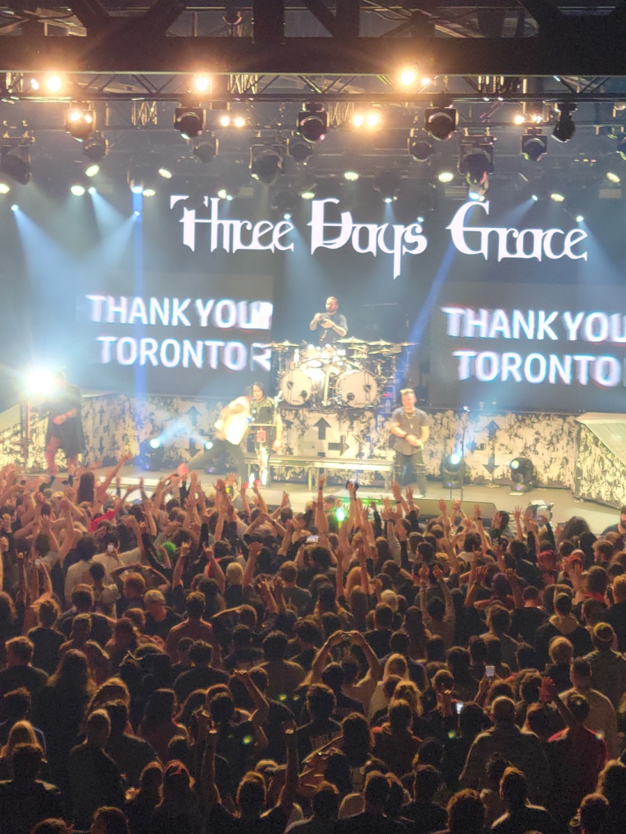 Three Days Grace Concert & Tour History (Updated for 2023) Concert