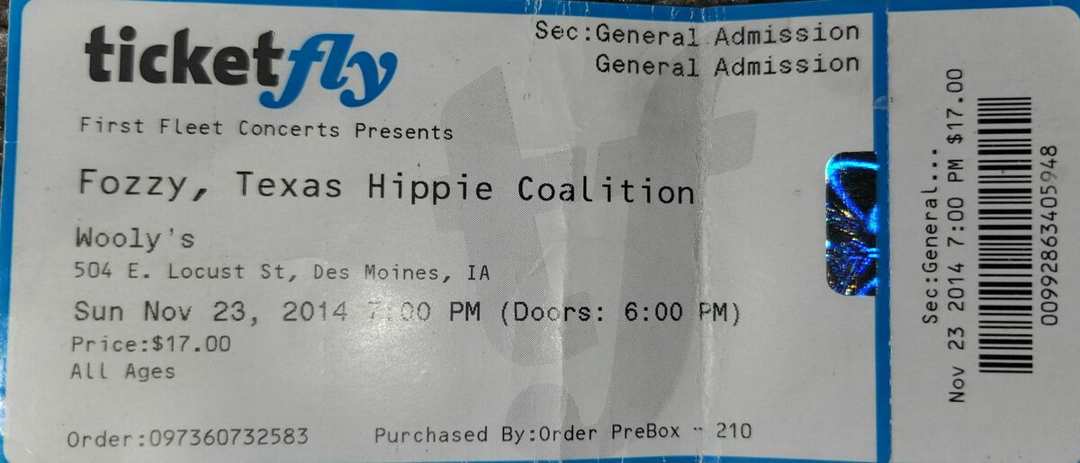 Shaman's Harvest Concert & Tour History (Updated for 2024 2025