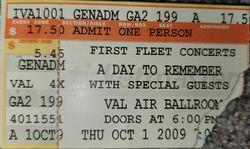 I See Stars / In Fear and Faith / Parkway Drive / A Day to Remember on Oct 1, 2009 [807-small]