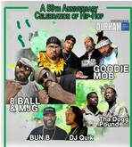 50th Year Celebration of Hip Hop , tags: 8ball & MJG, DJ Quik, Rodney-O, Killer Mike, goodie mob, Bun B, BIG K.R.I.T., Tha Dogg Pound, Atlanta, Georgia, United States, Gig Poster, Mable House Barnes Amphitheatre - 50th Year Celebration of Hip Hop on Jun 18, 2023 [850-small]