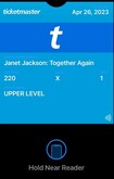 tags: Janet Jackson, Atlanta, Georgia, United States, Ticket - Janet Jackson / Ludacris on Apr 26, 2023 [924-small]