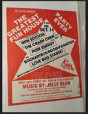 🤡FUN HOUSE - NYC (New Edition, more...), tags: New Edition, Love Bug Starski, Crash Crew, Pure Energy, The Rockartron Boogie Dancers, DJ Jellybean Benitez, New York, New York, United States, Ticket, Gig Poster, Advertisement, The Fun House - New York City - New Edition / Crash Crew / Pure Energy / The Rockartron Boogie Dancers / Love Bug Starski / DJ Jellybean Benitez on Oct 14, 1983 [300-small]