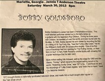 Bobby Goldsboro - Article, tags: bobby goldsboro, Marietta, Georgia, United States, Article, Jennie T. Anderson Theatre - bobby goldsboro on Mar 30, 2013 [317-small]