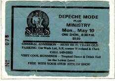 Depeche Mode / Ministry on May 10, 1982 [540-small]