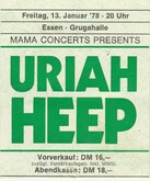 Uriah Heep on Jan 13, 1978 [667-small]