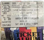 Lil' Wayne - I Am Still Music Tour (2011), tags: Lil Wayne, Gucci Mane, Rick Ross, Atlanta, Georgia, United States, Ticket, Lakewood Ampitheater - Lil Wayne / Rick Ross / Gucci Mane on Aug 6, 2011 [875-small]