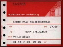 Rory Gallagher on Nov 10, 1987 [249-small]