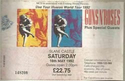 Guns N' Roses / Faith No More / my little funhouse on May 16, 1992 [288-small]