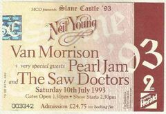 Neil Young / Pearl Jam / Van Morrison / The Saw Doctors on Jul 10, 1993 [290-small]