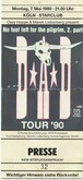 D.A.D on May 7, 1990 [323-small]