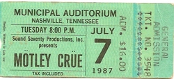 Motley Crue / Whitesnake on Jul 7, 1987 [362-small]