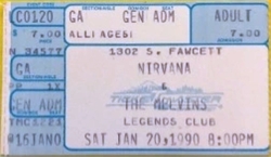 Melvins / Nirvana / The Machine / The Rhino Humpers on Jan 20, 1990 [543-small]