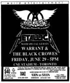 Aerosmith / Metallica / Warrant / The Black Crowes on Jun 29, 1990 [545-small]