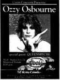 Ozzy Osbourne / Queensrÿche on Sep 24, 1986 [681-small]