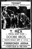 T. Rex / Doobie Brothers on Sep 8, 1972 [763-small]