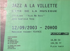 John Scofield Trio / Jim Black on Sep 12, 2003 [768-small]