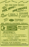 The Who / The Troggs / Carnival Connection / Simple Simon & The Pie Men / Philharmonic Holcaust on Mar 27, 1968 [778-small]