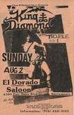 King Diamond / Trouble / Sentinel Beast / Redrum on Aug 2, 1987 [819-small]