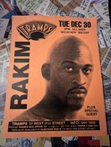 FLYER: Rakim & Mic Geronimo - Tramps NYC (1997), tags: Rakim, New York, New York, United States, Gig Poster, Tramps - New York CIty - Rakim / Mic Geronimo on Dec 30, 1997 [853-small]