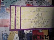 TICKET: Rakim & Mic Geronimo - Tramps NYC (1997), tags: Rakim, New York, New York, United States, Ticket, Tramps - New York CIty - Rakim / Mic Geronimo on Dec 30, 1997 [855-small]