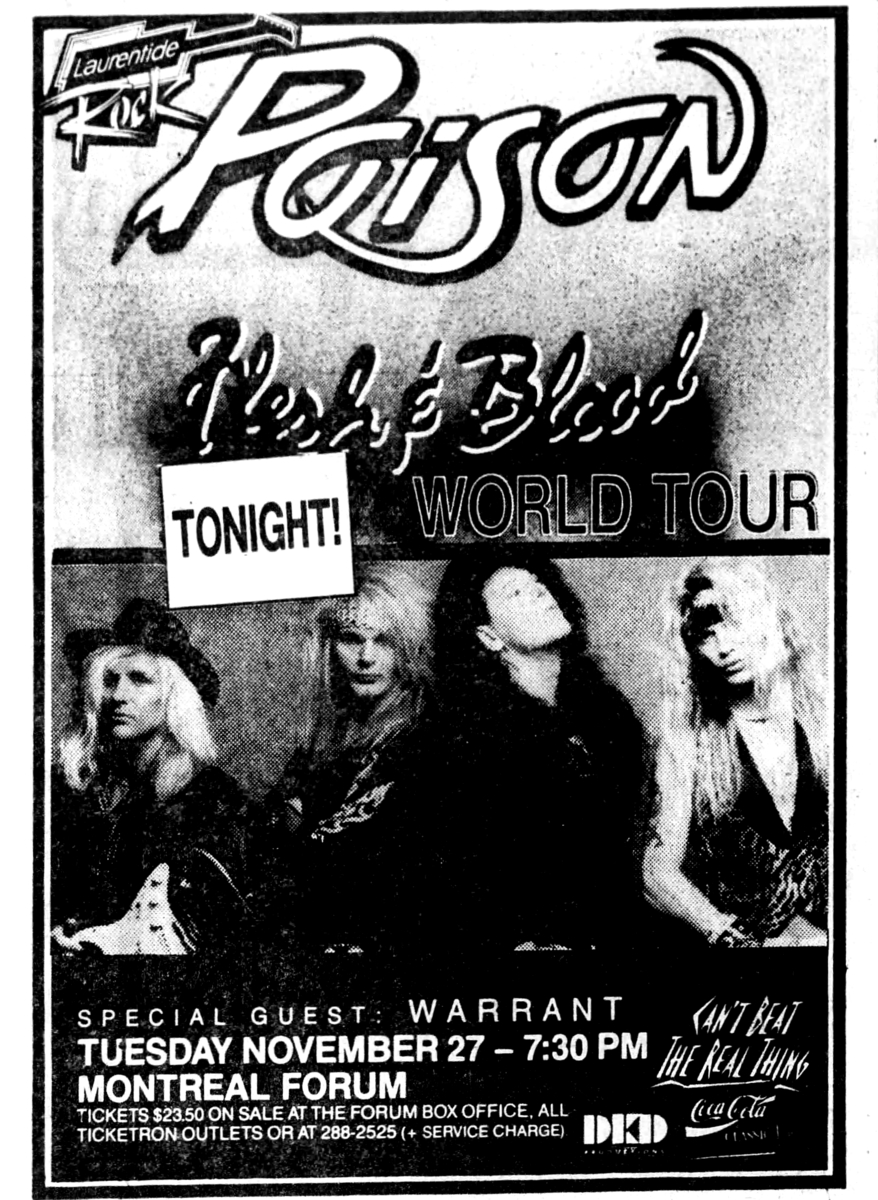 Warrant Concert & Tour History (Updated for 2024) Concert Archives