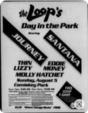 my sticker from the radio station that they handed out., Journey / Santana / Thin Lizzy / Eddie Money / Molly Hatchet on Aug 5, 1979 [068-small]